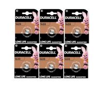 6X Duracell 1620 (6 Blister Da 1 Batteria) 6 Pile (CR1620)
