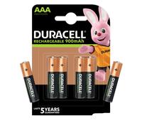 6x Duracell AAA Batterie Ricaricabili NiMH 850mAh 1,2V HR03 Micro