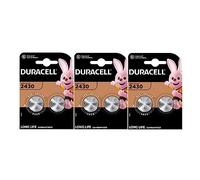 6X Duracell CR 2430 (3 Blister Da 2 Batterie) 6 Pile (CR2430)
