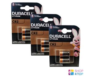 6x Duracell CR2 Batterie Al Litio 3V CR17355 DLCR2 KCR2
