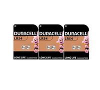 Duracell Batterie LR54 LR1130 V10GA 189 191 – 6 pile (3 blister da 2)