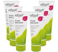 6x Efasit Balsamo Crema Piedi 75ml Desodorante Idratazione Vegan
