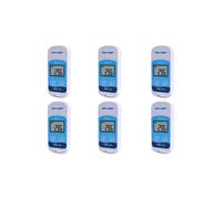 6X ELitech Registratore di Dati di Temperatura USB Digitale Ad Alta Precisione RC-5 per Laboratorio di Trasporto Refrigerato di Stoccaggio in