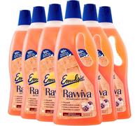 6x Emulsio Ravviva Cotto 750ml - Detergente Pavimenti Fiori Bianchi e Violetta