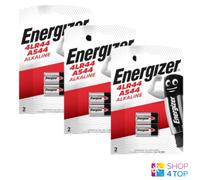 6x Energizer 4LR44 A544 6V Batterie Alcaline per Fotocamere e Dispositivi