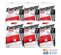 6x Energizer CR1025 Batterie a Bottone Al Litio 3V Per Orologi e Portachiavi