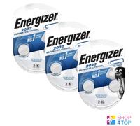 6x Energizer CR2032 3V Batterie A Bottone Al Litio DL2032