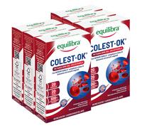 6x Equilibra Colest OK Metabolismo del Colesterolo Novametabolic con Amaranto Ul