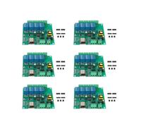 6X ESP8266 Wireless WIFI Modulo Relè Un 4 Canali Scheda di Sviluppo ESP-12F Wifi per AC / 5V / 8-80V Alimentazione