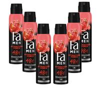 6x Fa Attraction Force Deodorante Spray 0% ALU 150 ml Alluminio Libero