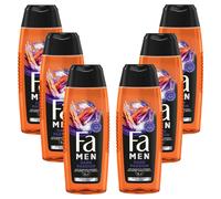 6x FA Dark Passion Duschgel 2 in 1 Gel Sandelholz 250 ml Uomo