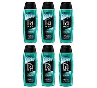 6x FA MEN 2IN1 Gel Doccia Corpo e Capelli Xtra Cool Arctic Fresh 6x250ml/6x8,...