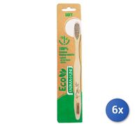 6x Farmaline Spazzolino Ecologico Bamboo Soft Spa5120A