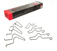 6x Faro Acciaio Inox Clip Molla di Ritorno Ferro Supporto H1 H3 H4 H7 per Dodge