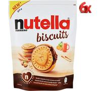6x Ferrero Nutella Biscuits gr304 Biscotti Ripieni alla Nutella 6x304gr