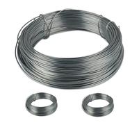 6x filo di ferro zincato set bobine di cavi metallici pieghevoli per piante