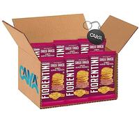 6X Fiorentini Snick Snack Gli Originali Chips di Lenticchie Rosse Super Protein (Gluten Free) 65g [CAIYA® BOX da 6 confezioni]