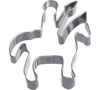 6x Formina Cavaliere Cavallo 8,5 CM Acciaio Inox Formine per Biscotti