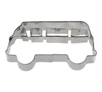6x Formine per Biscotti Bus 2D 6 CM Acciaio Inox Plätzchenausstecher Backdeko