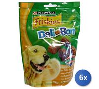 6x Friskies Cane Snack Bocconcini 130 Grammi Deli Bon Pollo