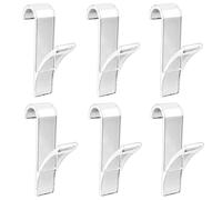 6x Ganci Asciugamano Rundheizkörper Porta Riscaldamento Termosifone Bagno
