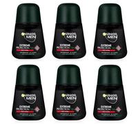 6x Garnier Men Mineral Extreme 72h Deodorante Antitraspirante Roll On da Uomo...