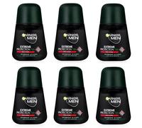 6x Garnier Men Mineral Extreme 72h deodorante antitraspirante roll on per uomo