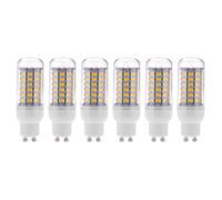 6X Gu10 10W 5730 Smd 69 LED Lampadine LED Mais Luce LED Lampada Risparmio E5317 [EEK: A]
