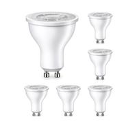 6x GU10 LED PAR16 bianco caldo (2700 K) 0,3 W 34lm 32°