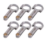 6x H-Beam Connecting Rods ARP 2000 For Porsche 3.2 Carrera 911 3.3 Turbo 5"