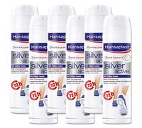6x Hansaplast Silver Active Fußspray 150ml - B08G7HGC6V | Flasche (150 ml)