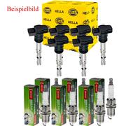 6x Hella Bobina Accensione + Denso Candela per Volvo XC90 I 275 3.2