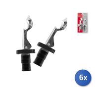 6x Home Set 2 Tappi Espansione Cromato Soave