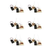 6X Kit STEM, Impara il Codice Morse, Costruisci Una Macchina Telegrafica, E7171