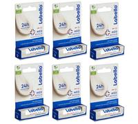 6x Labello Liposan Med Repair Caring Lip Balm 6x5,5 ml Nivea VENDITORE UE