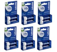 6x Labello Liposan Original Classic Caring Lip Balm 2 CONFEZIONI VENDITORE UE
