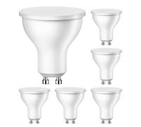 6x lampadina GU10 LED PAR16 bianca (3900 K) 6,1 W 609lm 102° Dimmer a 3 livelli [EEK: F]
