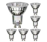 6x lampadina GU10 LED PAR16 bianco (4000 K) 2,1 W 206lm 118° Specchio [EEK: E]