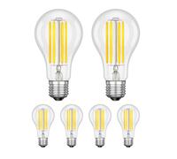6x lampadina LED E27 A70 bianco caldo (2700 K) 12,5 W 1600lm [EEK: E]