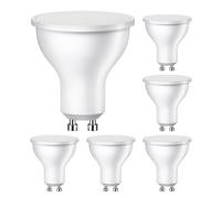 6x lampadina LED GU10 PAR16 bianco (4000 K) 7 W 630lm 103° opaco [EEK: F]