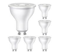 6x lampadina LED GU10 PAR16 bianco (4100 K) 5,7 W 535lm 35° [EEK: E]