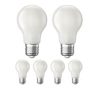 6x lampadine LED E27 A60 i efficienza energetica A bianco caldo (2700 K