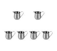 6x latte cremiere cremiere brocca brocca brocca tazze di distributore di