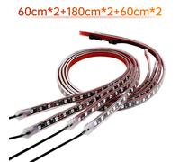 6x LED Chassis Light Modified w/ Fantasy Ambient Light APP 602+1802+602 H7