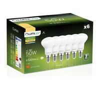 6x LED-Lampe E14 Reflektor R50 6W = 50W 540lm 3000K Warmweiß 120° LUMILED