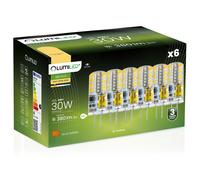 6x LED-Lampe G4 Kapsel 4W = 30W 380lm 3000K warmweiß 360° 12V LUMILED