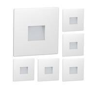 6x LED luce per scale/parete da incasso FOW per interni ed esterni downlight
