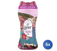 6x Lenor Profuma Biancheria 195 Gr. Perle Portofino