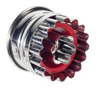 6x Linzer-Ausstechform Rosette 5 CM Acciaio Inox Formine per Biscotti Backdeko