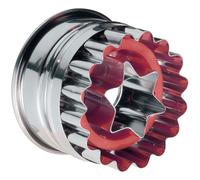 6x Linzer-Ausstechform Stern 5 CM Acciaio Inox Plätzchenausstecher Formina